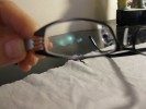 AR - order 3 black - consistent AR coloring - this pair has the best AR of all the Zenni glasses I ordered