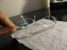 Zenni rimless memory plastic frame. $25.95